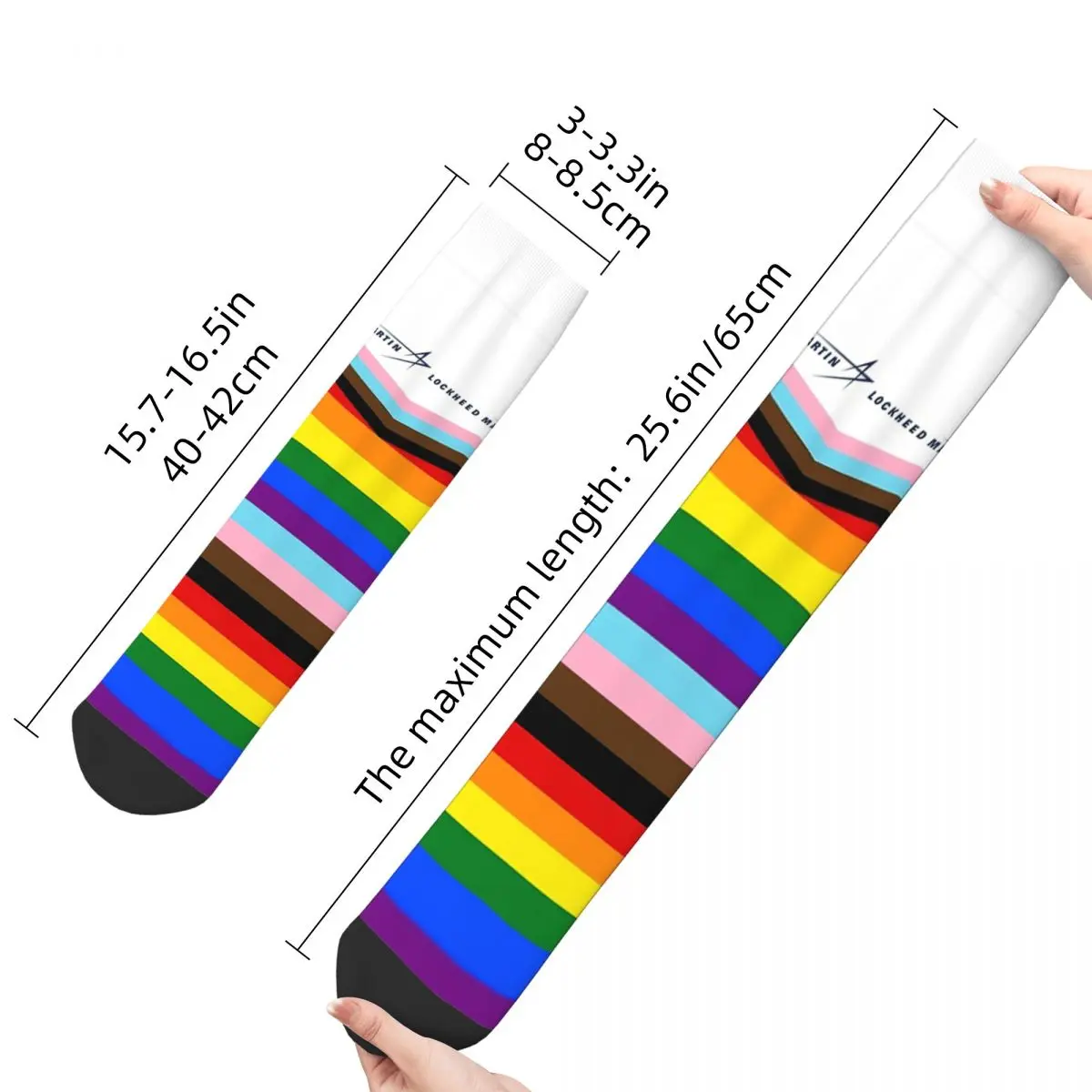 Lockheed Martin Gay Pride Adult Socks,Unisex socks,men Socks women Socks