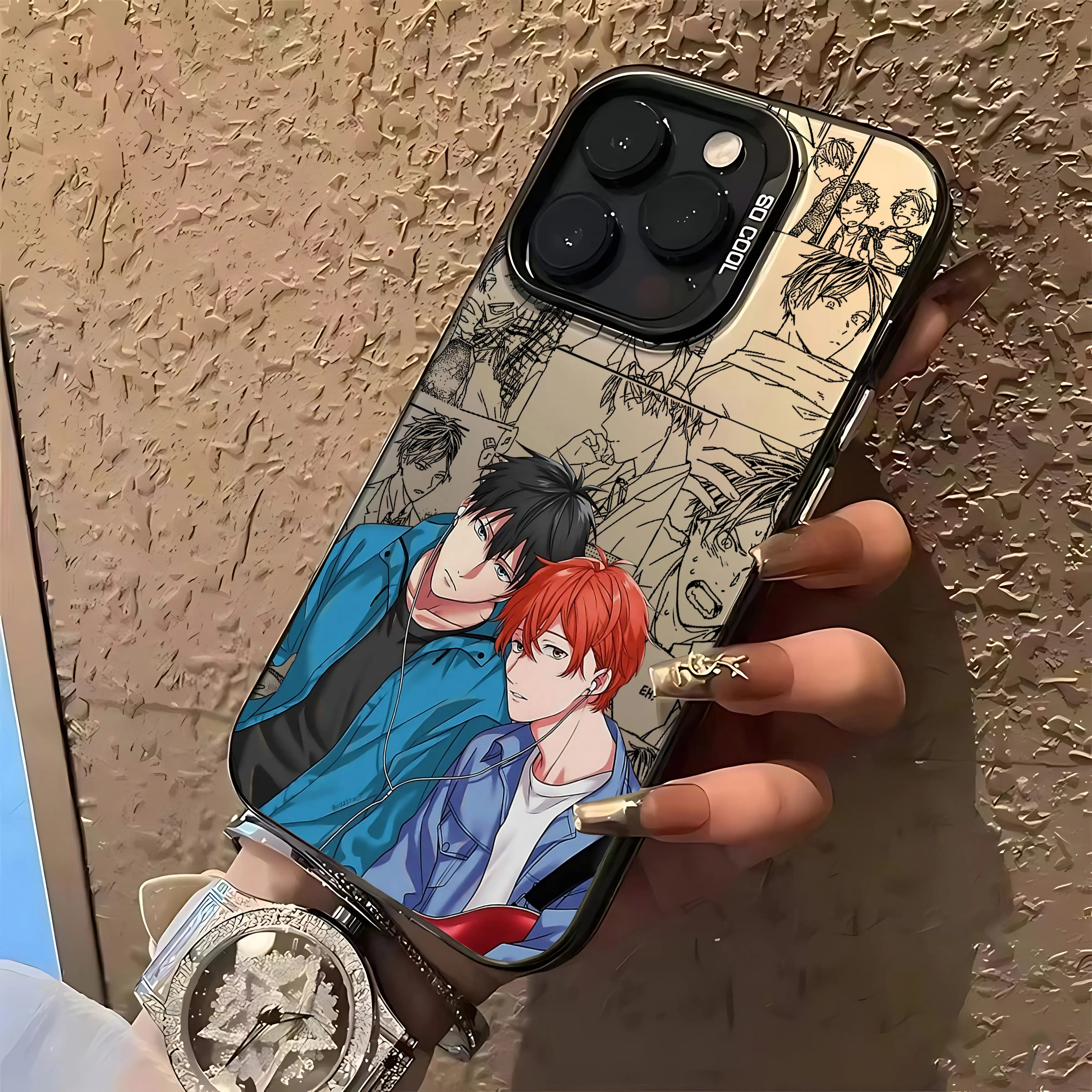 Anime Given Anti-Fall Matte Back Cover Phone Case