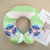 Lovely Lilo & Stitch U-shaped Neck Pillow Cute Stuffed Anime Stitch Angel Travel Pillow Cartoon Printed Nap Pillow Washable 6