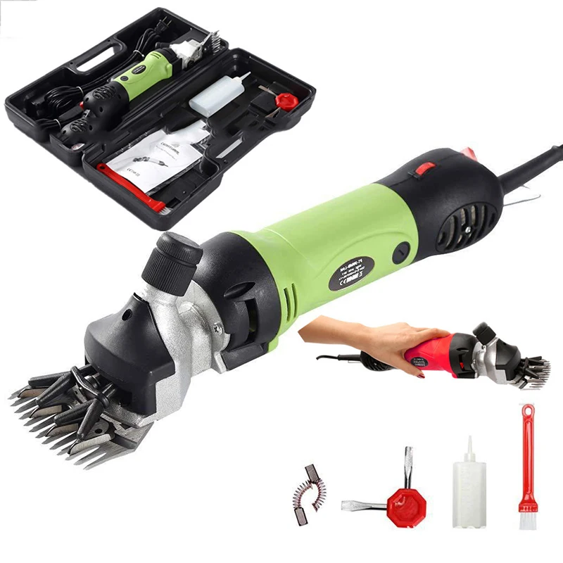 

Electric Wool Shear Shearing Sheep Goats Clipper Flexible Pet Hair Shearing Machine Cutter Wool Scissor Farm Supplies
