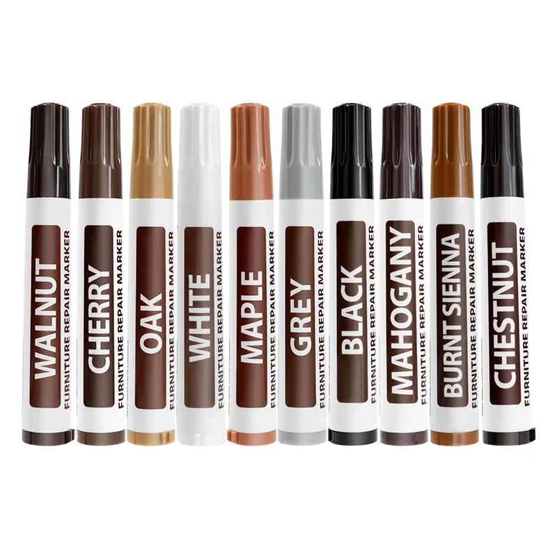 3Pc Furniture Touch-up Marker Waterproof Permanent Markers Pen for Restore Repair Andy Wood Surface 6