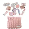 Flower Knows Butterfly Cloud Shoulder Makeup Set Gift Box Cosmetics Lipstick Lip Blush Eyeshadow Makeup Bag 1