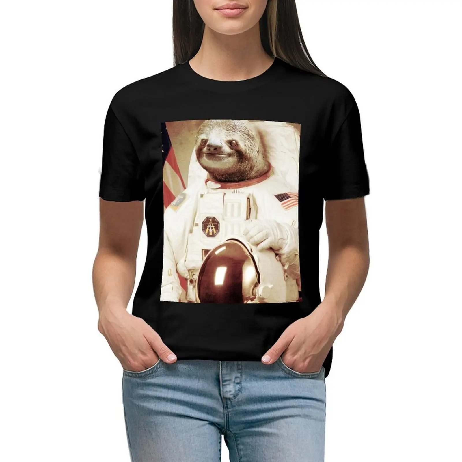 

Астронавт, реальная Милая одежда, забавная кавайная одежда, белое сексуальное платье-футболка для женщин