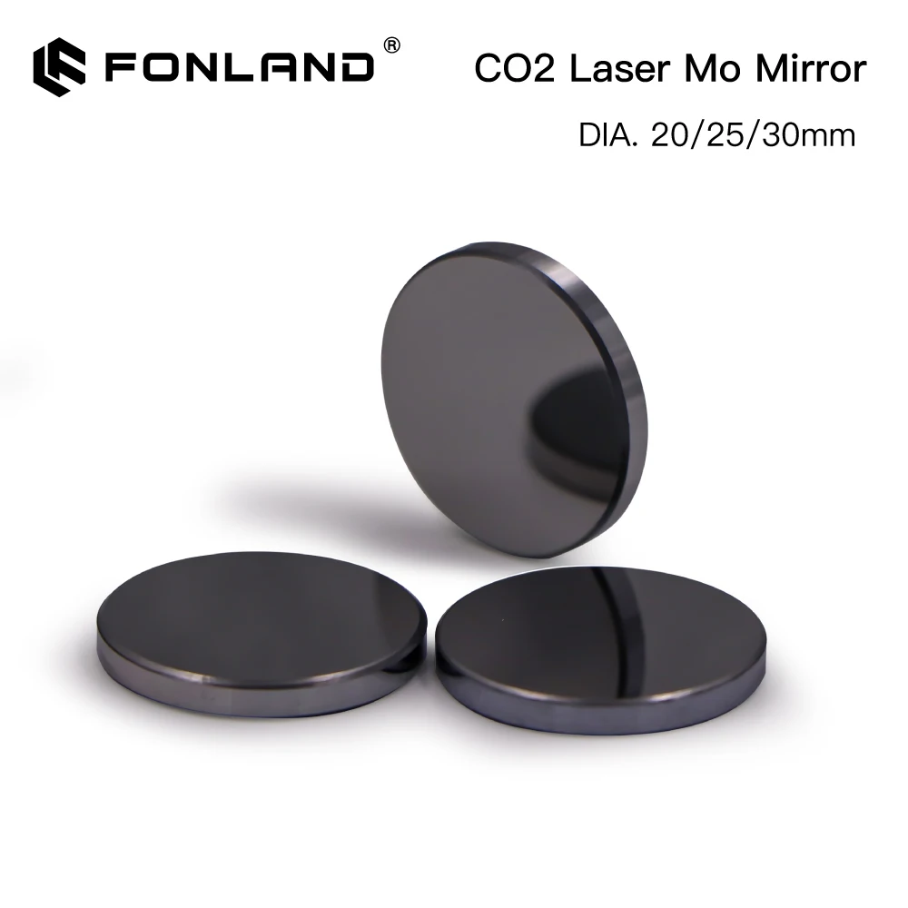 CO2 Laser Lens Beam Laser 3pcs CO2 Laser SI Reflective Mirrors - Foto 3