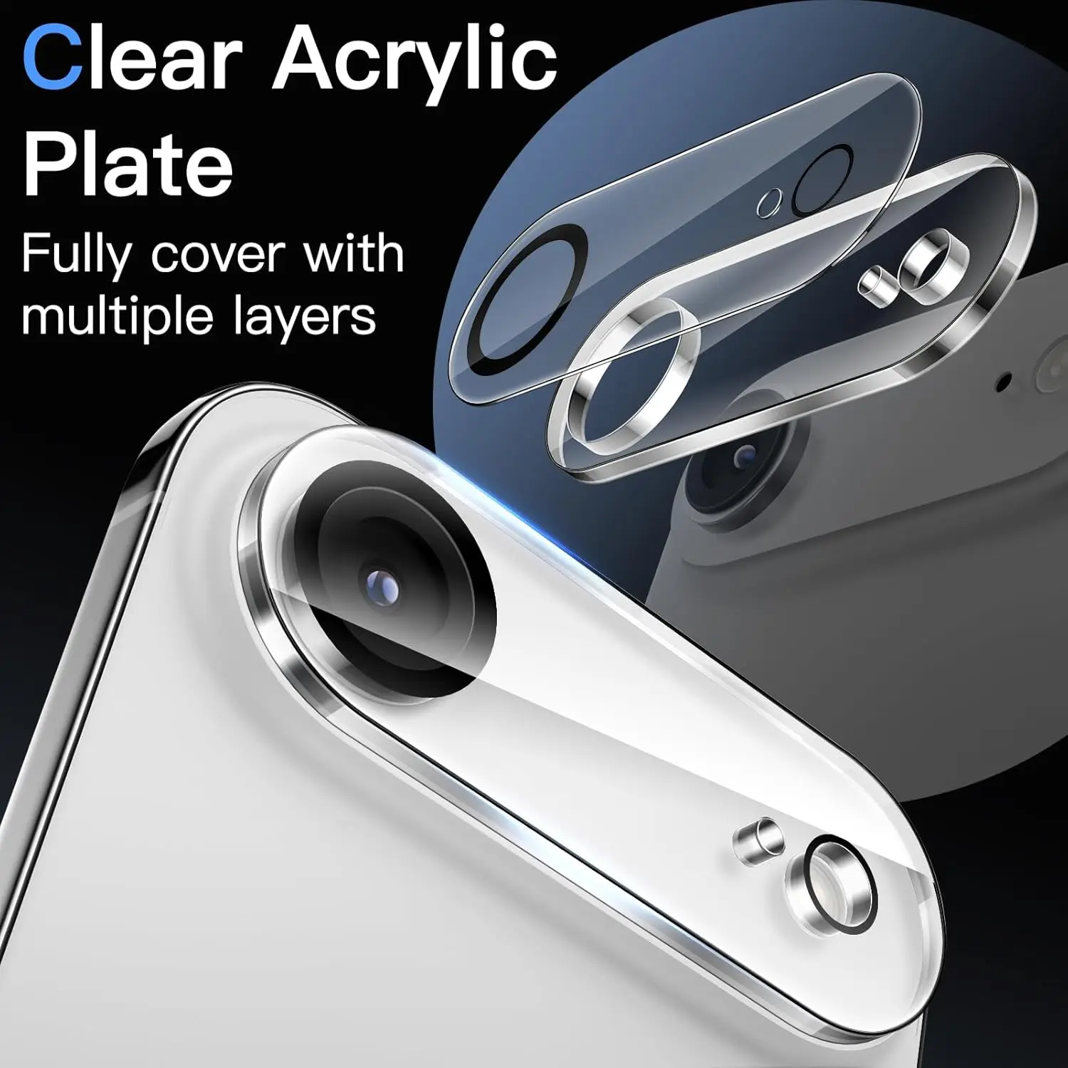 3PCS 9H Tempered Glass Camera Lens Protector Cover for iPhone 17 Air iPhoneair 2025 Phone Protective Flim Protection Accessories 6