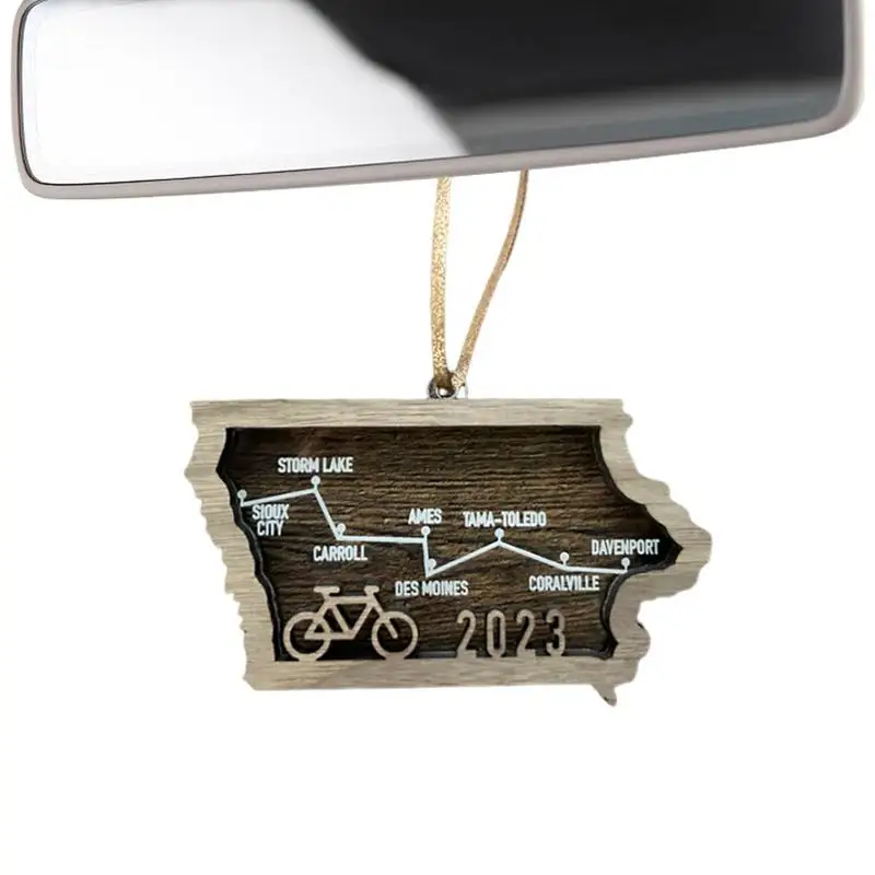 

Подвеска для карты езды, велосипедная карта, новинка, подвеска с ремешком, подвески для зеркала заднего вида на окно, дверные ручки, автомобильная стена