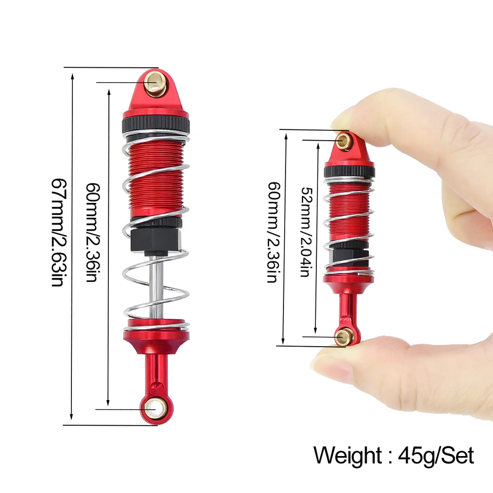 MJX Hyper Go 14301 14302 14303 Metal Front Rear Hydraulic Oil
