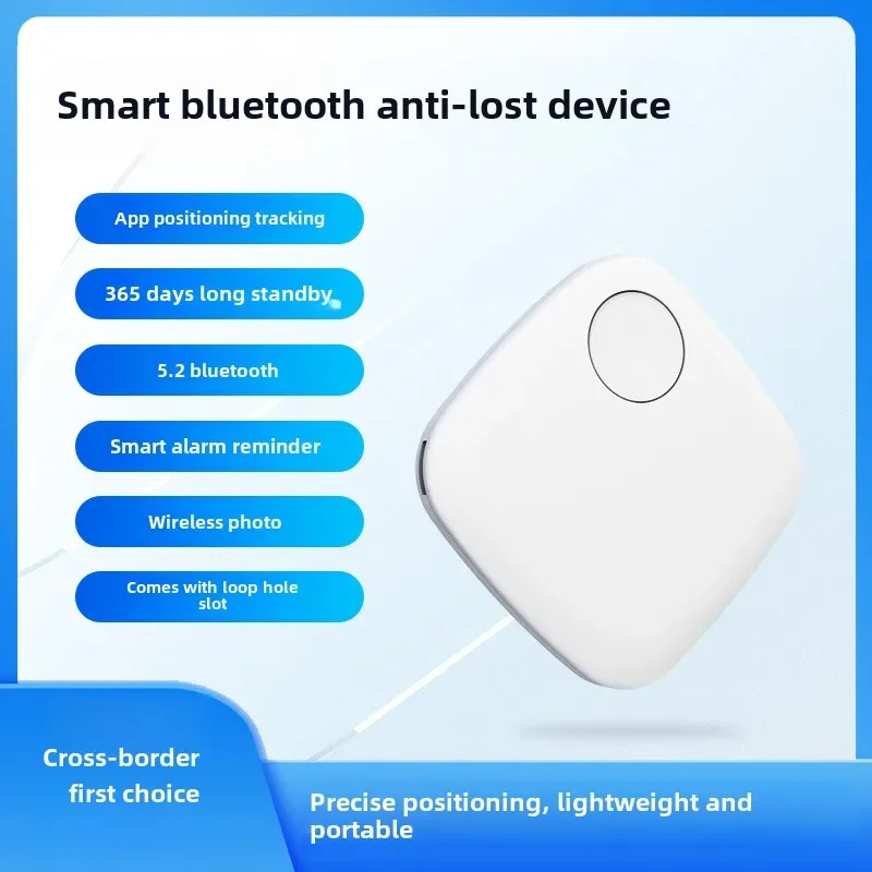 Mini GPS Locator Tracker Air Tag Tracking Anti-Lost Device Locator Tracer for Pet Dog Cat Kids Car Wallet Key Collar Accessories