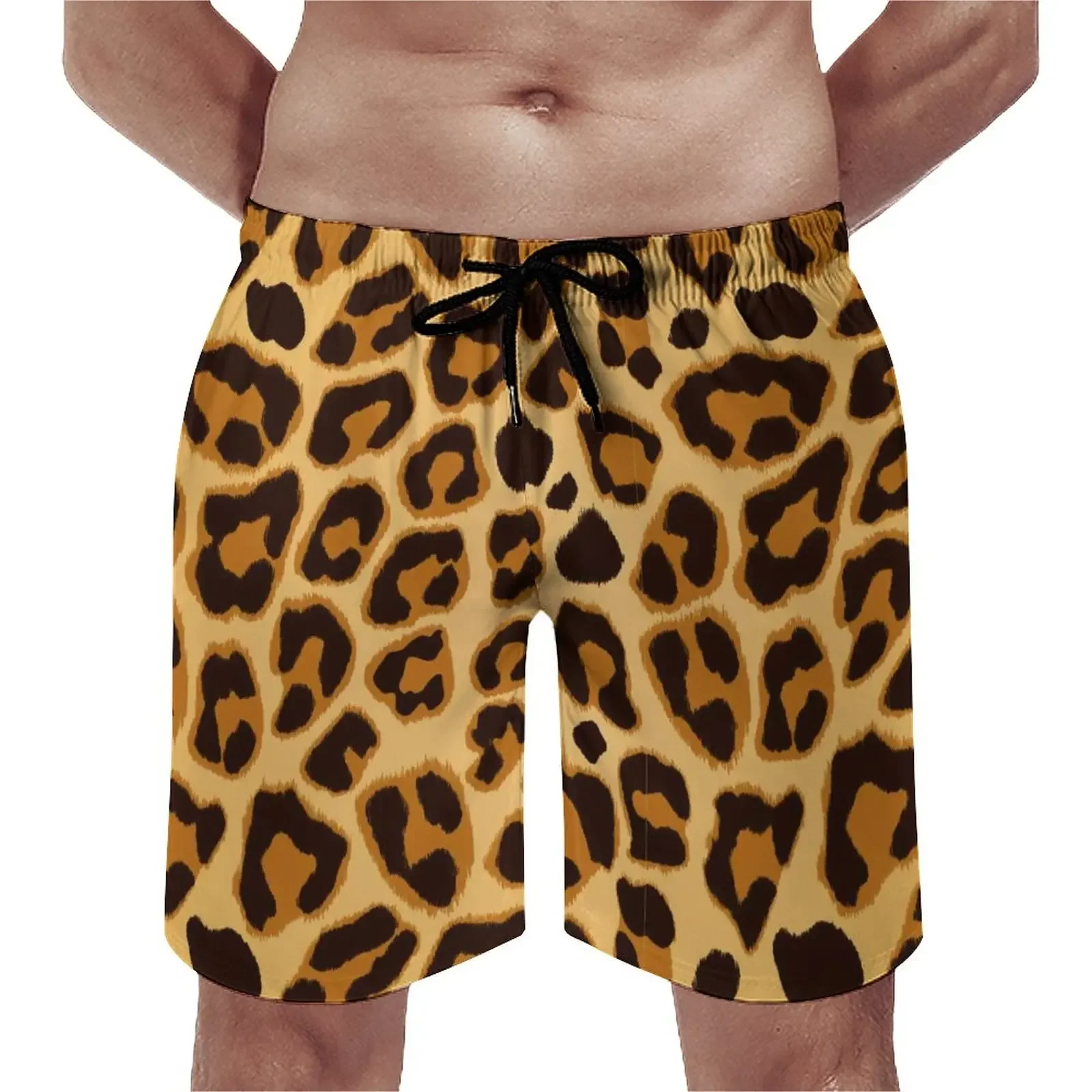 WACKO MARIA LEOPARD BOARD SHORTS M LEOPARD BOARD SHORTS(EXCLUSIVE