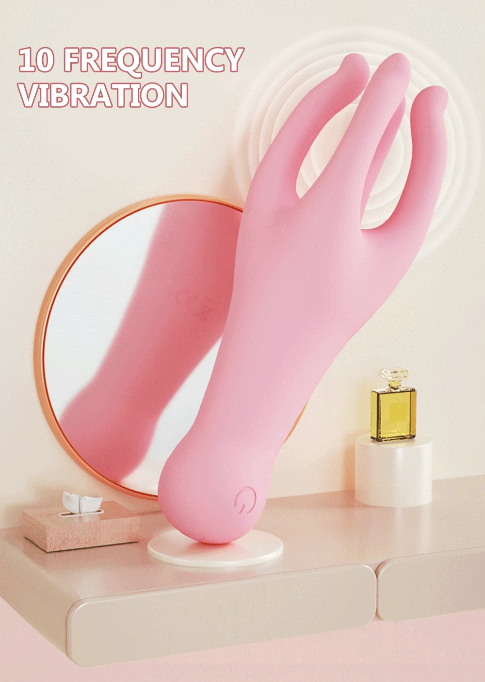 Wireless Breast Vibrator For Nipple Stimulation With 10 Speeds_voghion.com