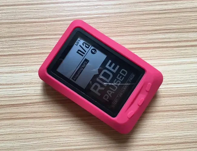 Wahoo ELEMNT GPS 품질을위한 자전거 컴퓨터 실리콘 케이스 및 화면 보호기 커버