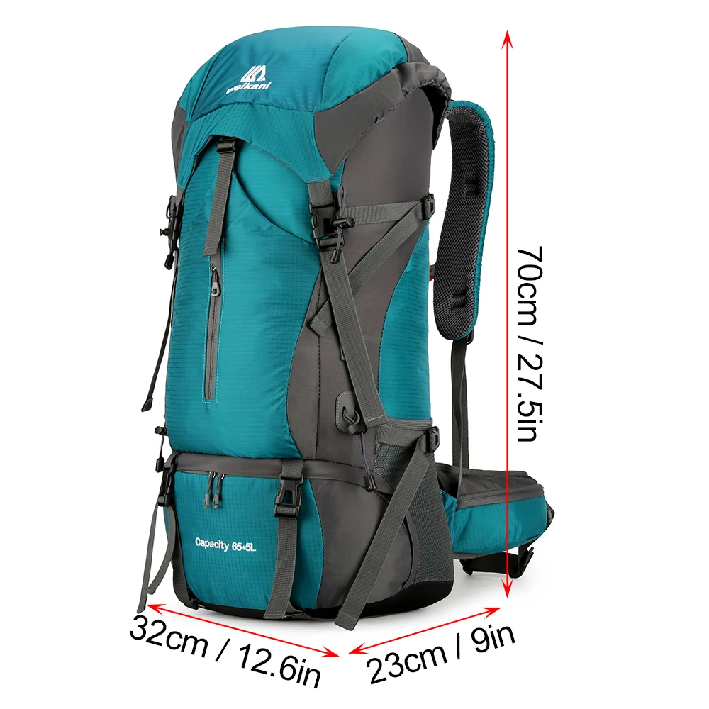 Sac à Dos Camping 50L WEIKANI Imperméable Léger - Homme - Neuf
