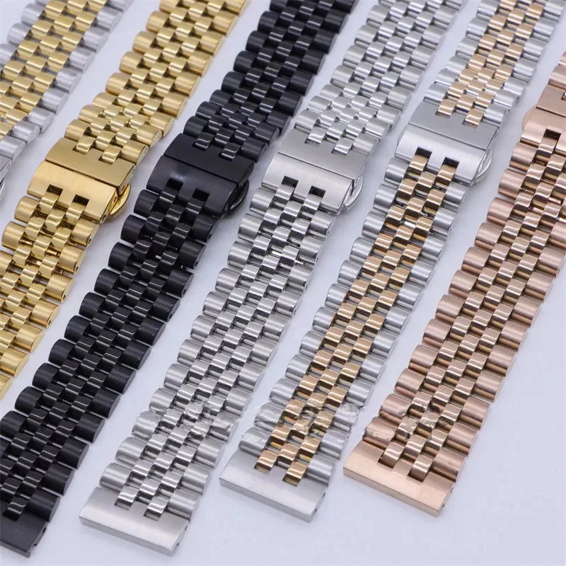 Premium High-Quality 316 Stainless Steel Solid Watch Band Strap