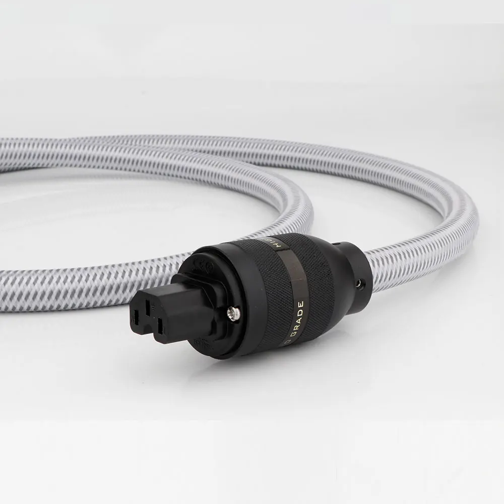 Cavo Alimentazione Hi-Fi Audiofilo Con Spina USA - 1 Metro (3.3 Ft) O 1.5 Metri (5 Ft) - Foto 3