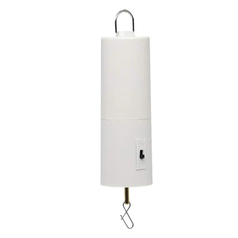 Wind Spinner Motor Battery Operated For Hanging Display Yard White Wind Spinners Outdoor Sculptures 2 Pack 5
