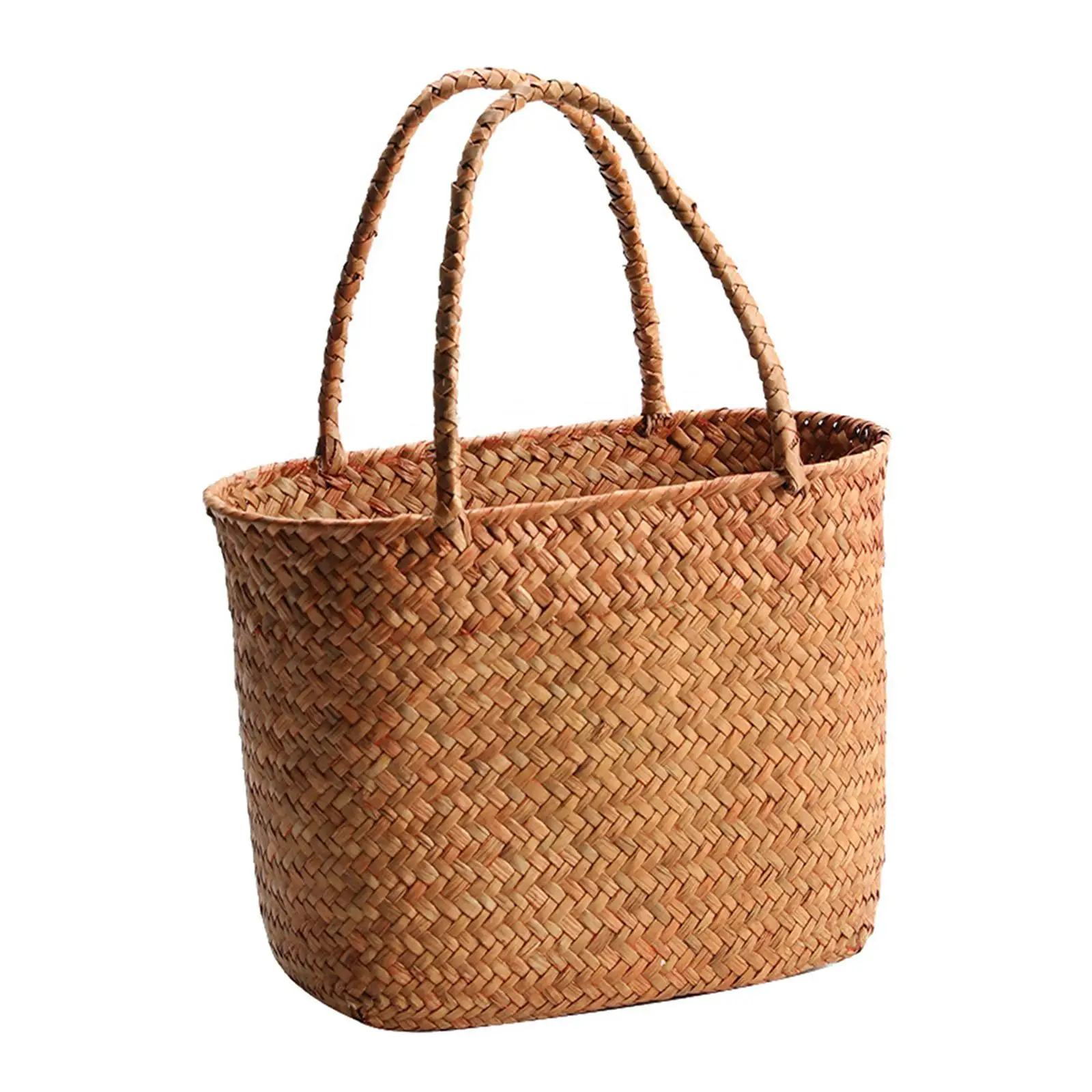Outdoor-Picnic-Basket-Woven-Grocery-Baskets-Market-Basket-Woven ...