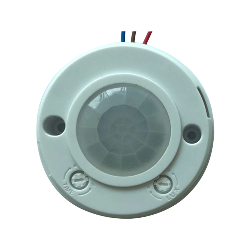 de Movimento Interruptor, Luz LED, Delay Ajustável, AC80 a 250V, 120 Graus, 220V