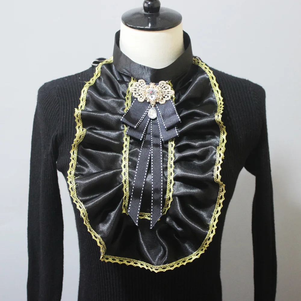 

Fashion Banquet Shirt Fake Collar Tie Vintage Detachable Collar False Collar Lapel Blouse Top Women/Men Clothes Fuax Cols Scarf