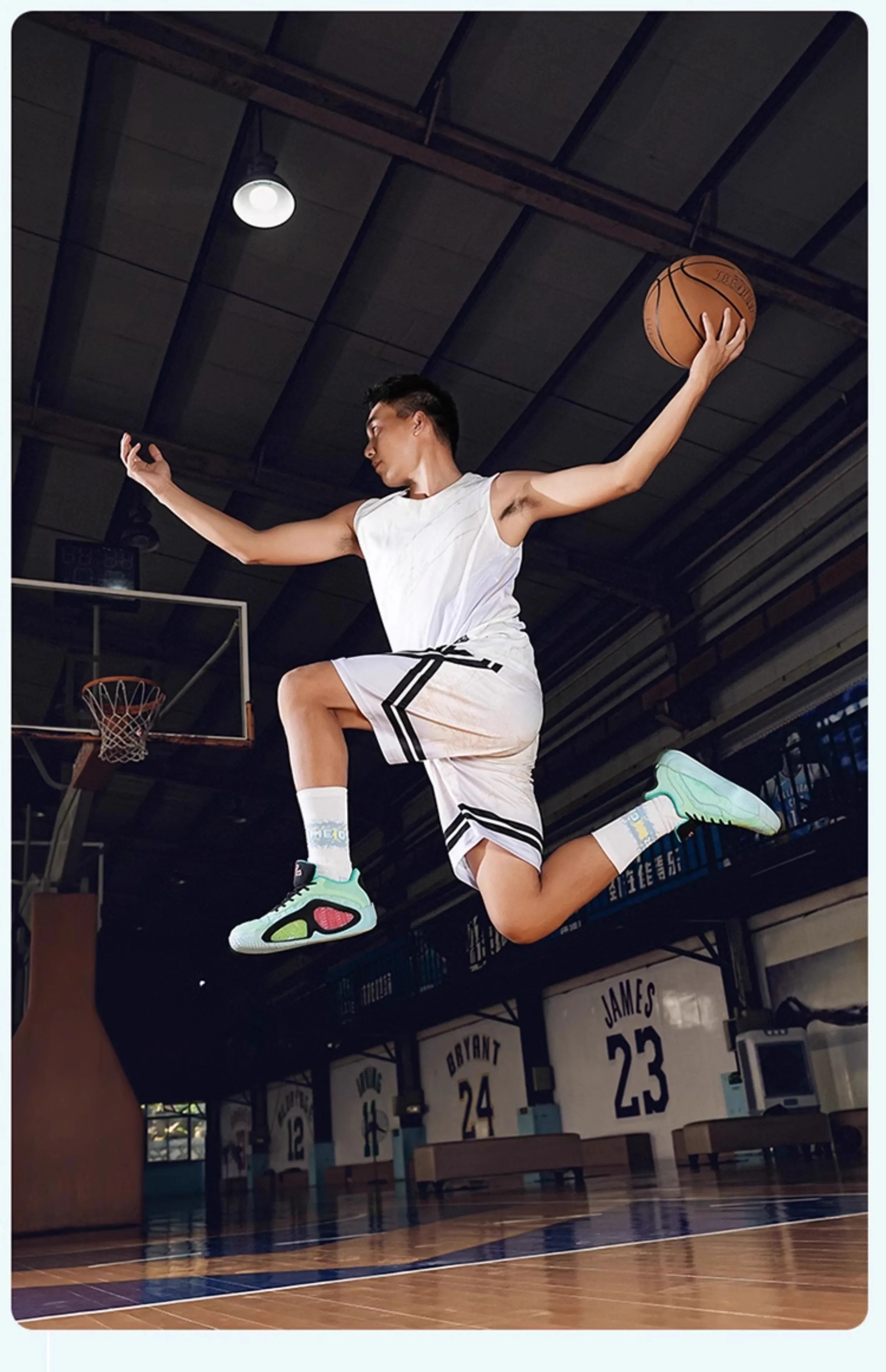 Marca clássica confortável antiderrapante tênis de basquete de cano baixo, tênis de basquete de ginástica, tênis de treinamento de basquete wearable