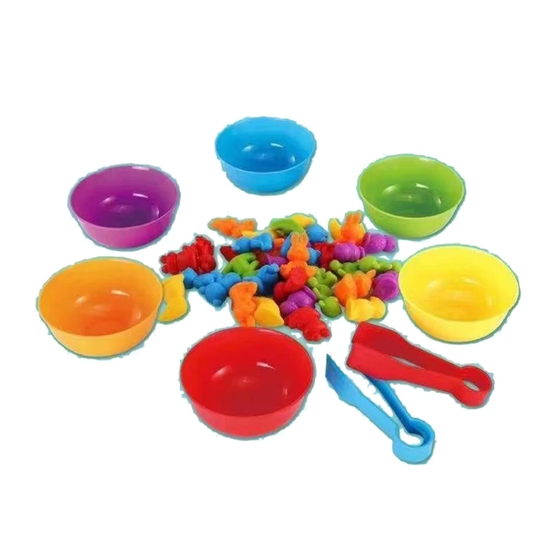 

Сортировочная игра, счетная игрушка для детей, цветная познавательная игрушка, помощь в раннем обучении, предхоловая математическая игрушка, детский подарок E65D