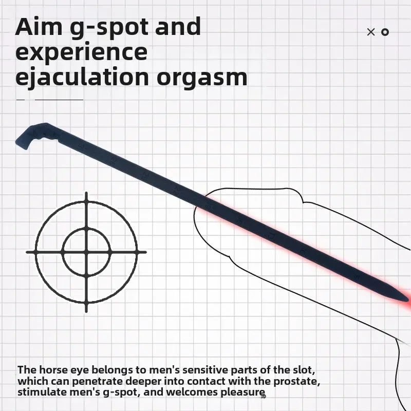 Silicone Urethral Catheter Dilator Sounding with Scale Penis Plug Horse Eye Urethra Stimulation Sex Toys for Men Urethral Plug