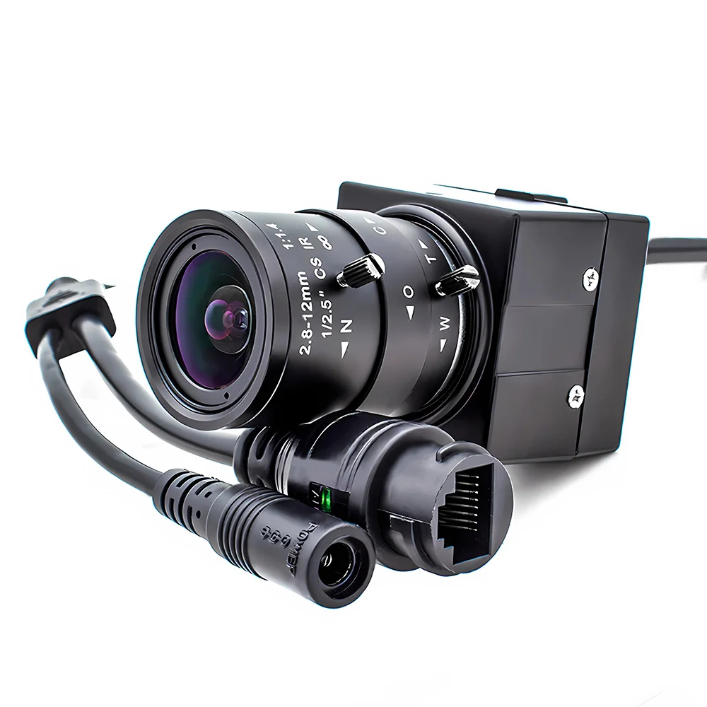 10X Zoom Industrial IP Camera 2MP 50FPS High Speed Motion Camera 5-50mm Manual Z