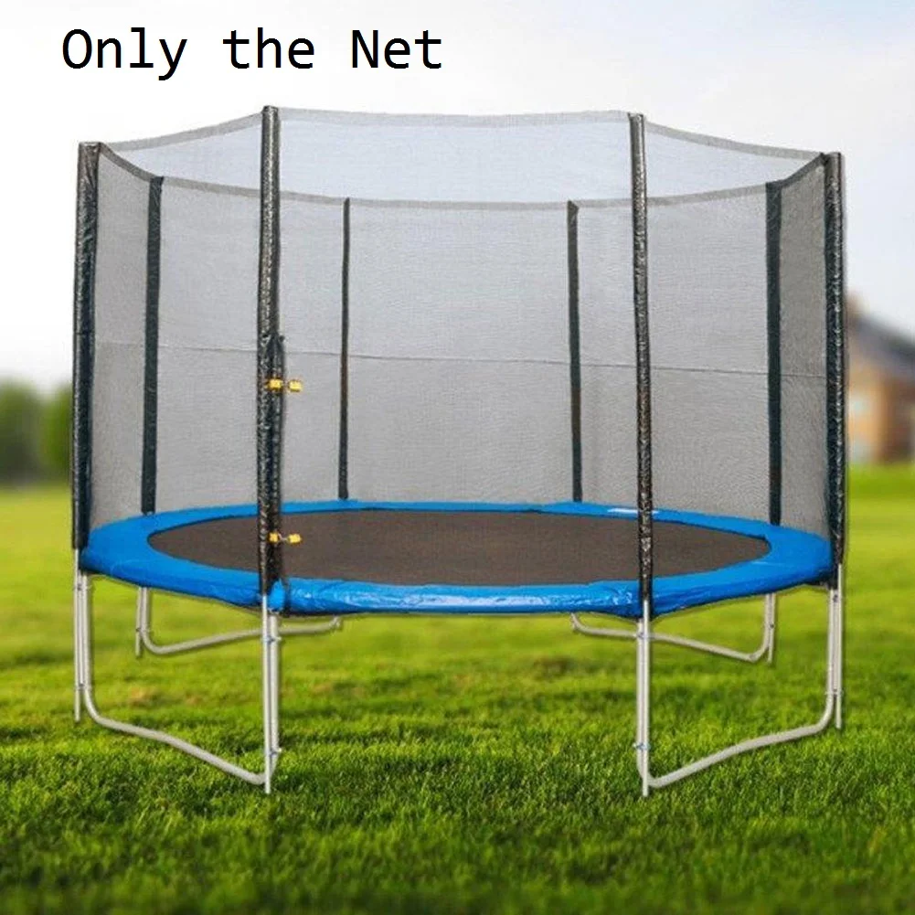 Trampoline Replacement Net 4-8ft Outdoor Protective Anti-fall Polyethylene Trampoline Jump Pad Safety