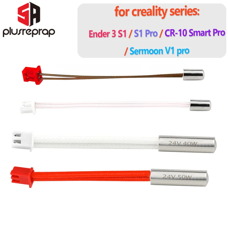 Ender 3 S1 Heizpatrone Thermistorsensor für Sprite Extruder Ender-3 S1 Pro/CR-10 Smart Pro 3D-Drucker
