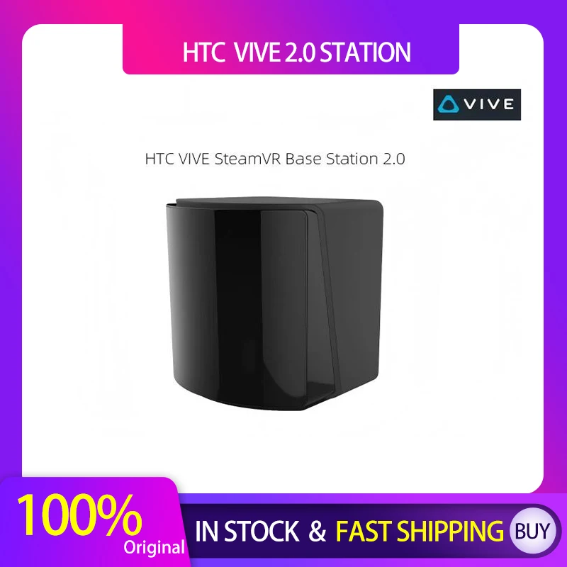 HTC VIVE SteamVR Base Station 2.0 and Valve Index Base