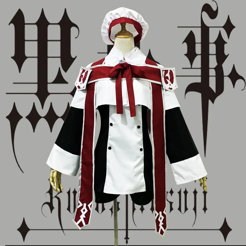 

Black Deacon Cos Char Cosplay Costume and Char Choir Anime Costume