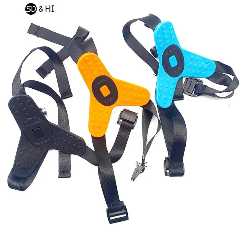 Motorcycle Helmet Chin Strap Mount Holder With Phone Clip Compatible For Hero 5/6/7 Action Sport Camera Full Face Holder action camera accessory