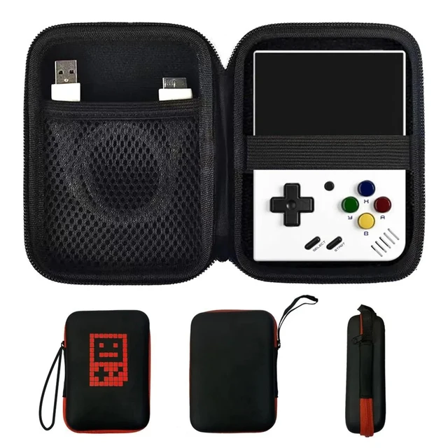 Sakamoto PS1-Style Silicone Pouch With Carabiner – Retro Game Console Case