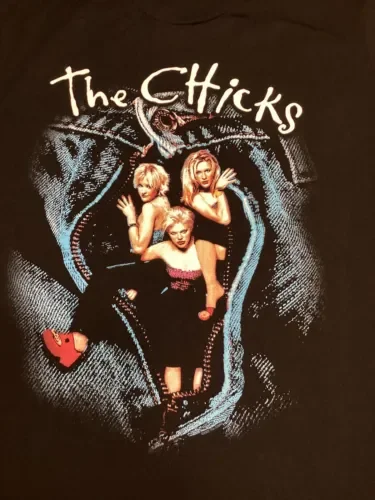 The Chicks T Shirt Taglia L Dixie Maniche Lunghe O Corte