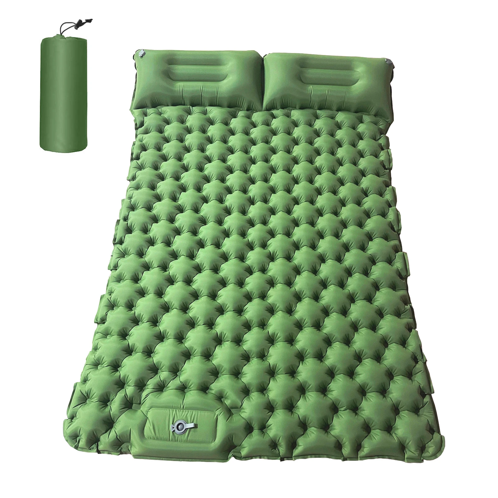 Brace Master Esterilla Camping para 2 Personas, 190 * 140cm Colchoneta De  Camping Hinchable Autoinflable, Ultraligera para Dormir con Almohada,  Duradera y Liviana, para Acampar, Vajes, Verde : : Deportes y aire  libre