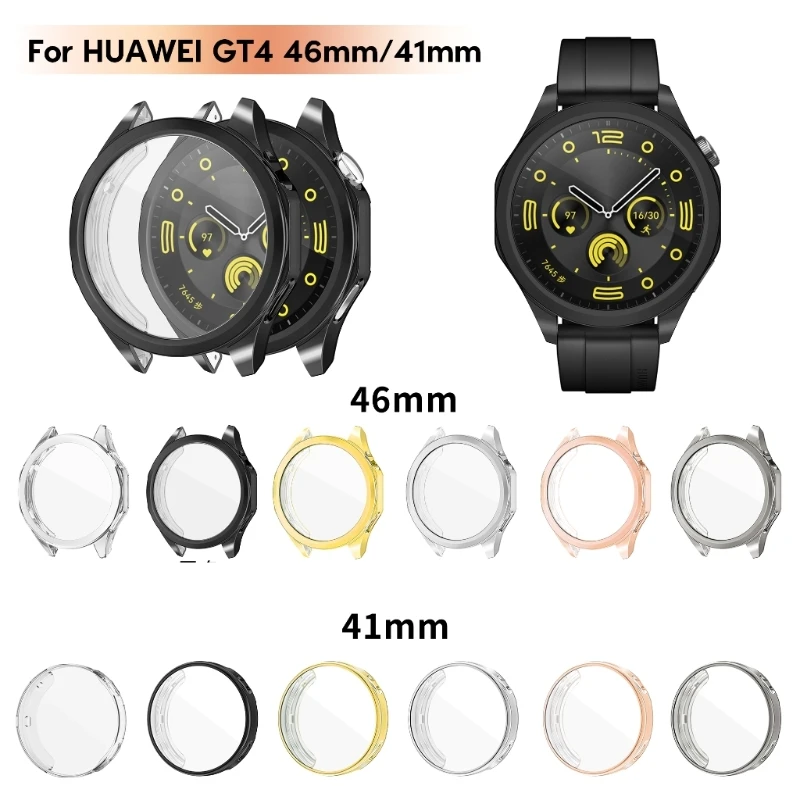 

Защитный чехол для экрана HUAWEI GT 4 46 мм 41 мм/GT4 46 41 мм защитный чехол для смарт-часов с полным покрытием против царапин