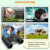 10X22 HD Binoculars Mini Compact Wide Field High Optical Lens Telescope Outdoor Look Bird Hunting Tourist Camping Binoculars 6