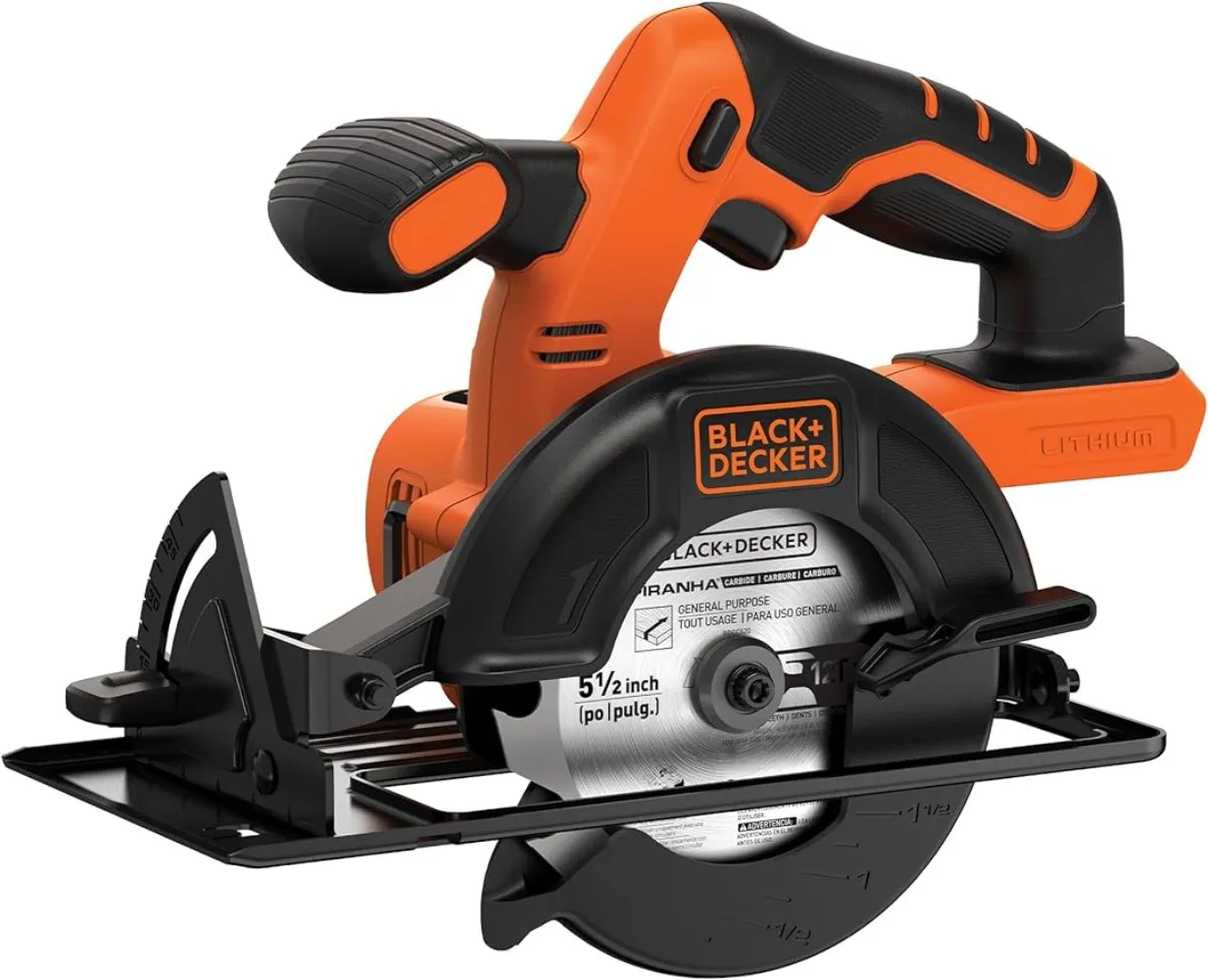 

20V MAX* POWERCONNECT 5-1/2 in. Cordless Circular Saw, Bare Tool Only (BDCCS20B)