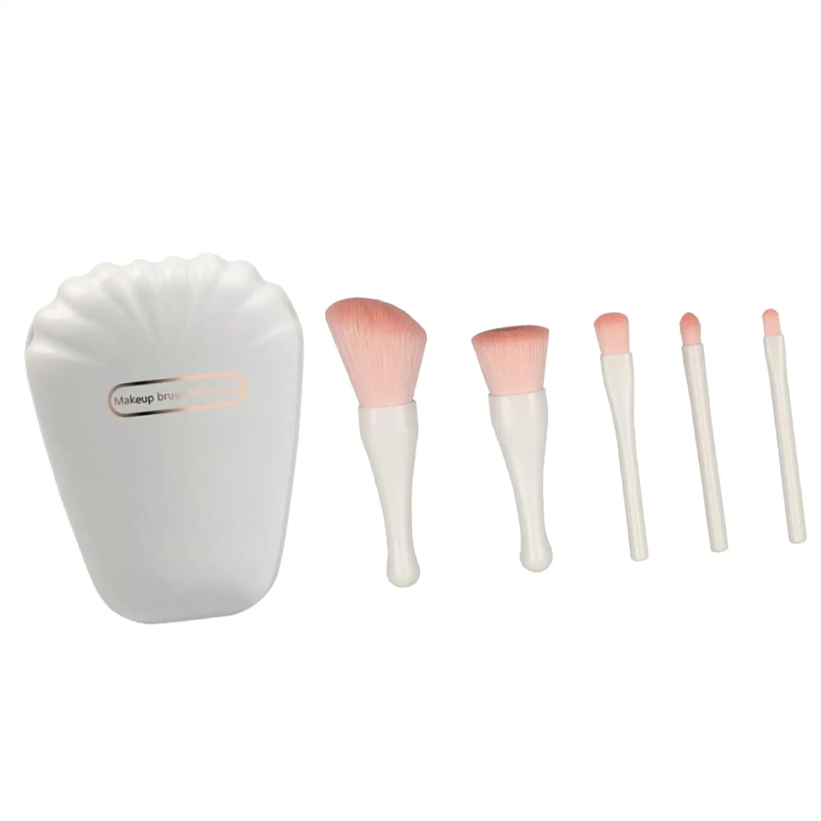 5 Set Makeup Brush Set Beauty Products Mini Portable with Storage Box Brush Kit