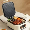 Household double-sided heating, timed multifunctional frying and baking machine, non stick pot, suspended heating 6