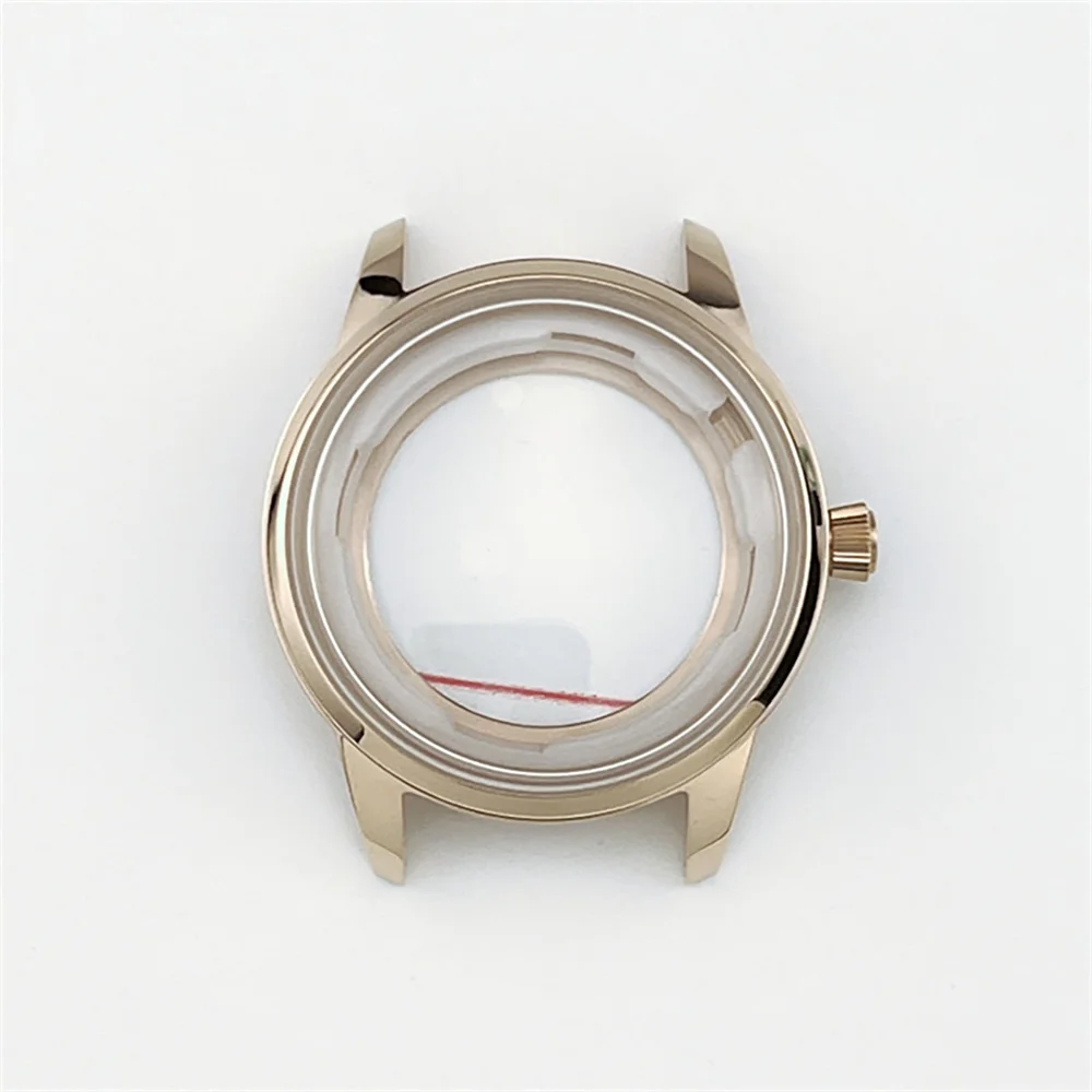 

Modify Parts 39.5mm Stainless Steel Fashion Waterproof Watch Case Mineral Glass for NH35/NH36 /4R35A/4R36A Movement Replacements