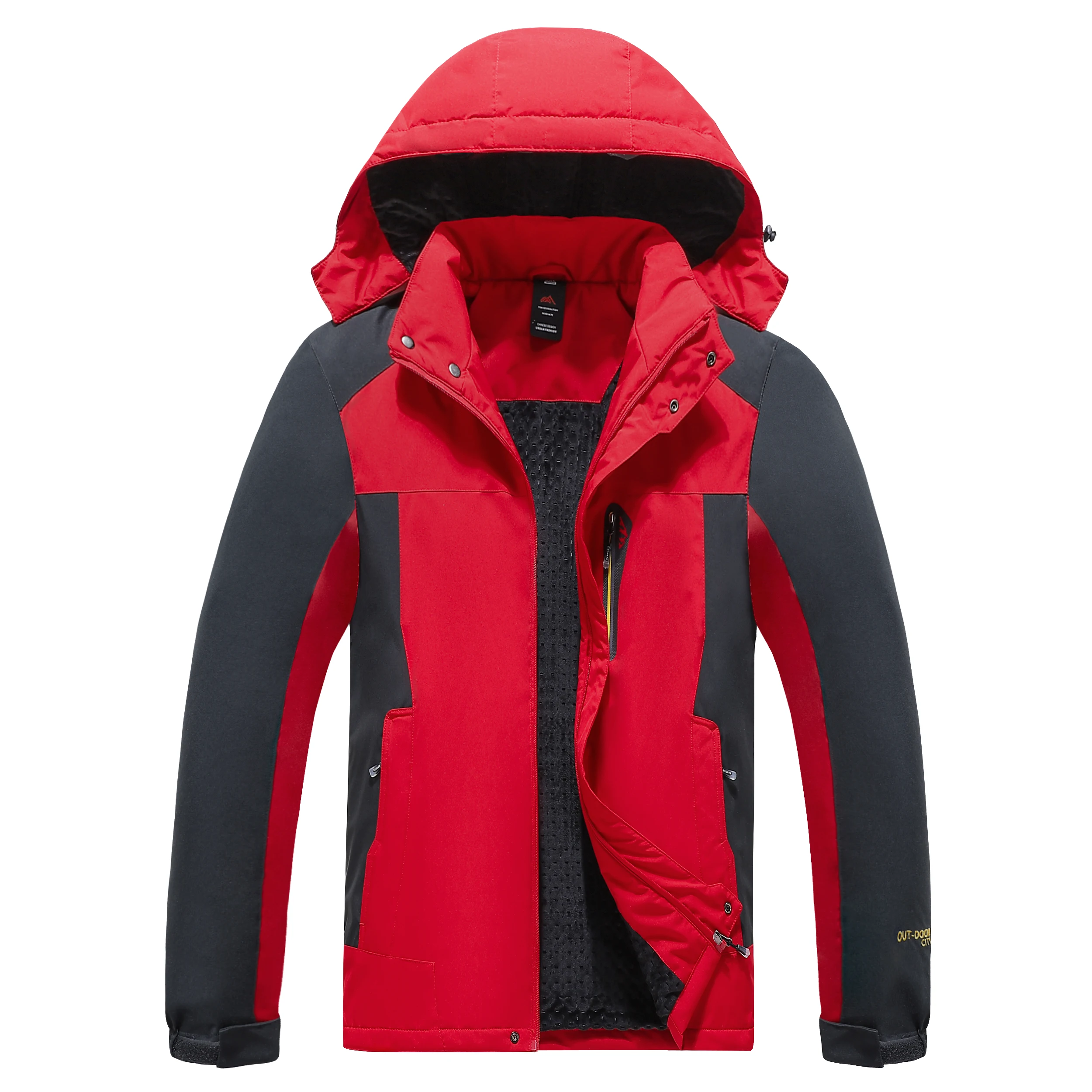 Windproof Hooded Parka Winter Coat