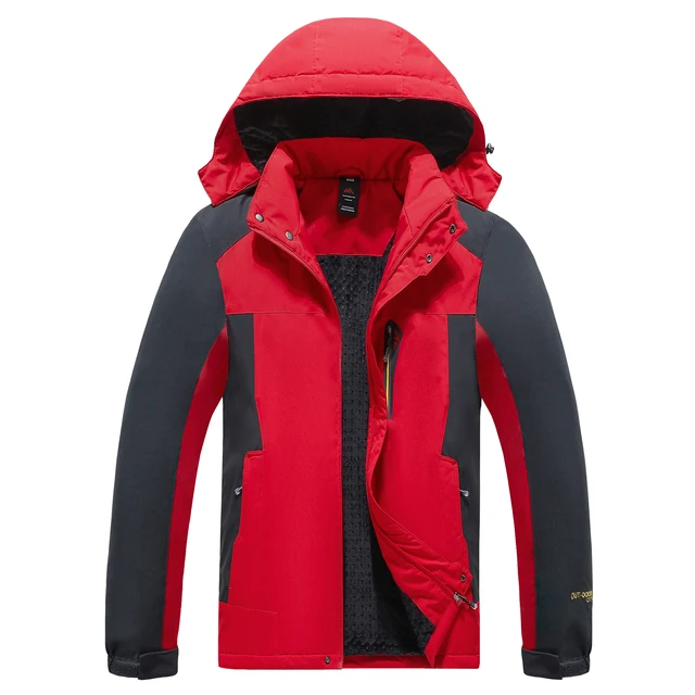 Windproof Hooded Parka Winter Coat