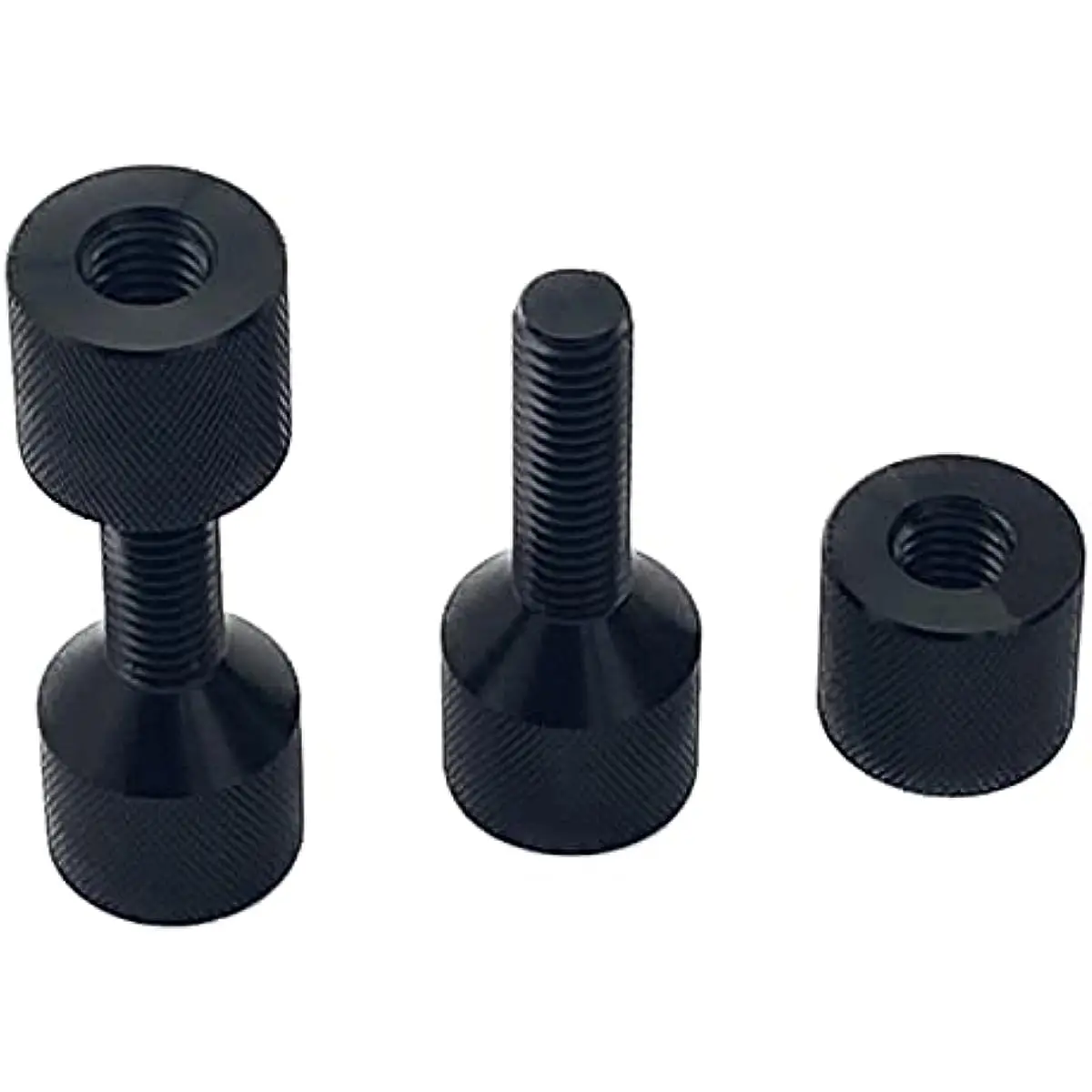 1-1/8" Two Hole Alignment Pin Set Carbon Steel Black (2 Pack)