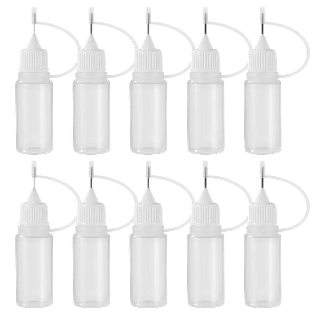 8 Pack Multipurpose DIY Precision Tip Applicator Bottle Set, Ultra Fine  Needle Tip, Adhesive Applicator Squeeze Bottles for DIY Quilling, Acrylic