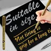 10/4/6pcs Brush Metallic Marker Pens Gold Silver Color Permanent Art Marker For Manga Crafts Scrapbooking School Stationery 5