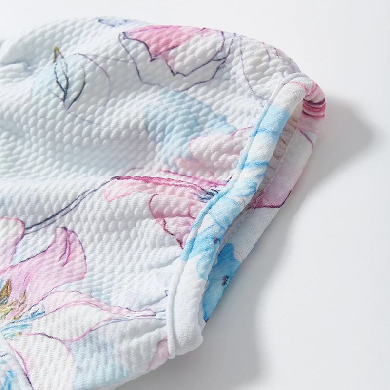 2025 Children 's Clothing for Kid Clothes for Baby Girls Summer Cotton Cartoon Flowers Kids Dresses Vestidos