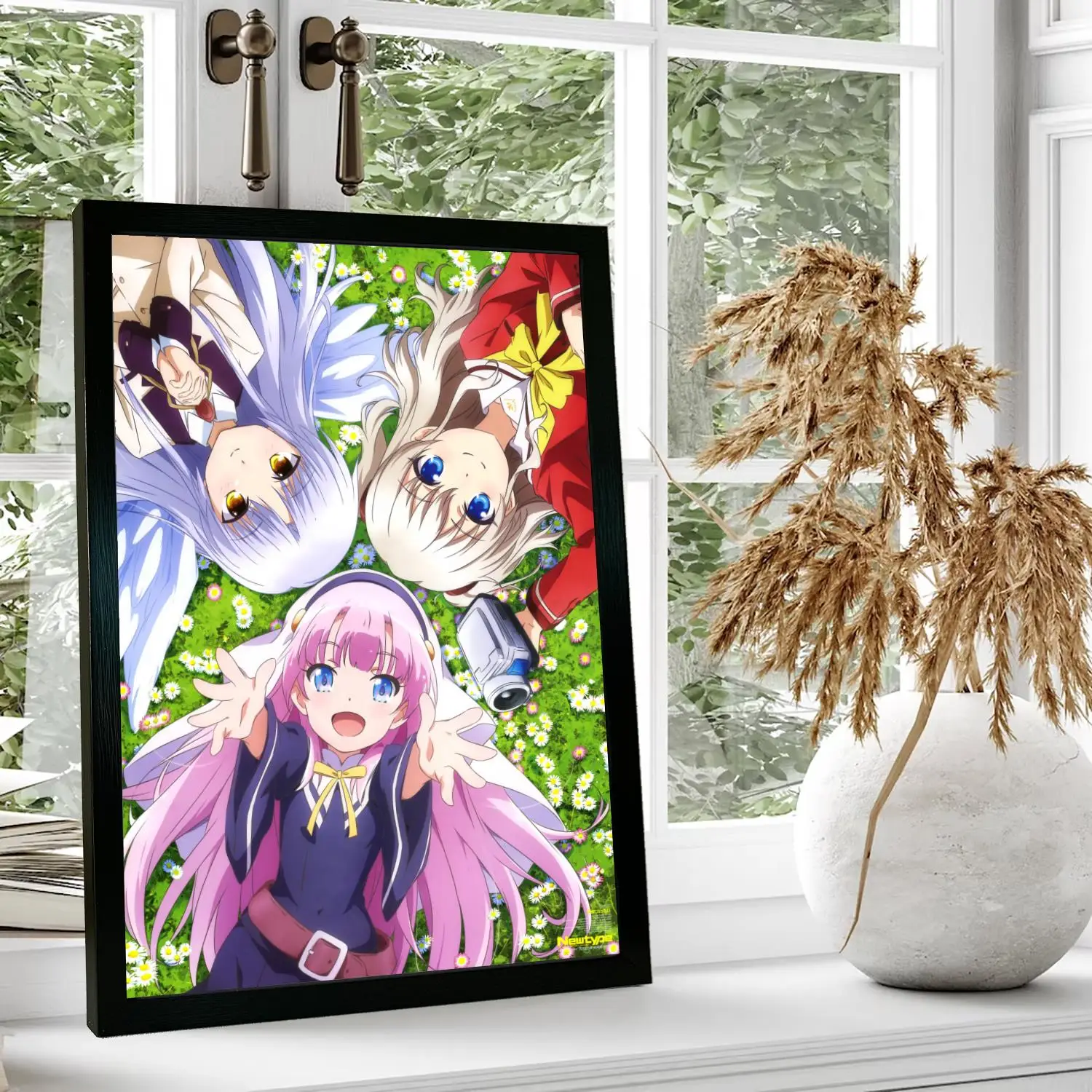 Charlotte Anime Canvas Art Poster and Wall Art, Picture Print