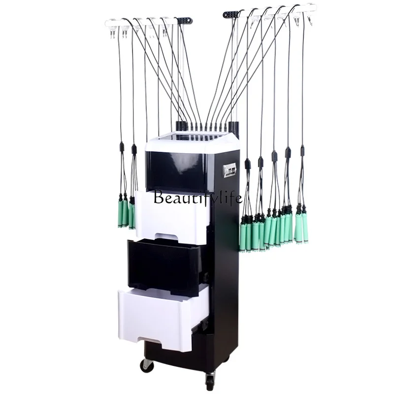 

Digital Perm Machine Constant Temperature 5D Heating Barber Shop Ceramic Perm Hair Salon 24V Smart Perm Machine