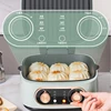 Multifunction Electric Crepe Maker Detachable Deep Cooking Hot Pot Pancake Baking Pan Double-sided BBQ Grilling Skillet Steamer 6