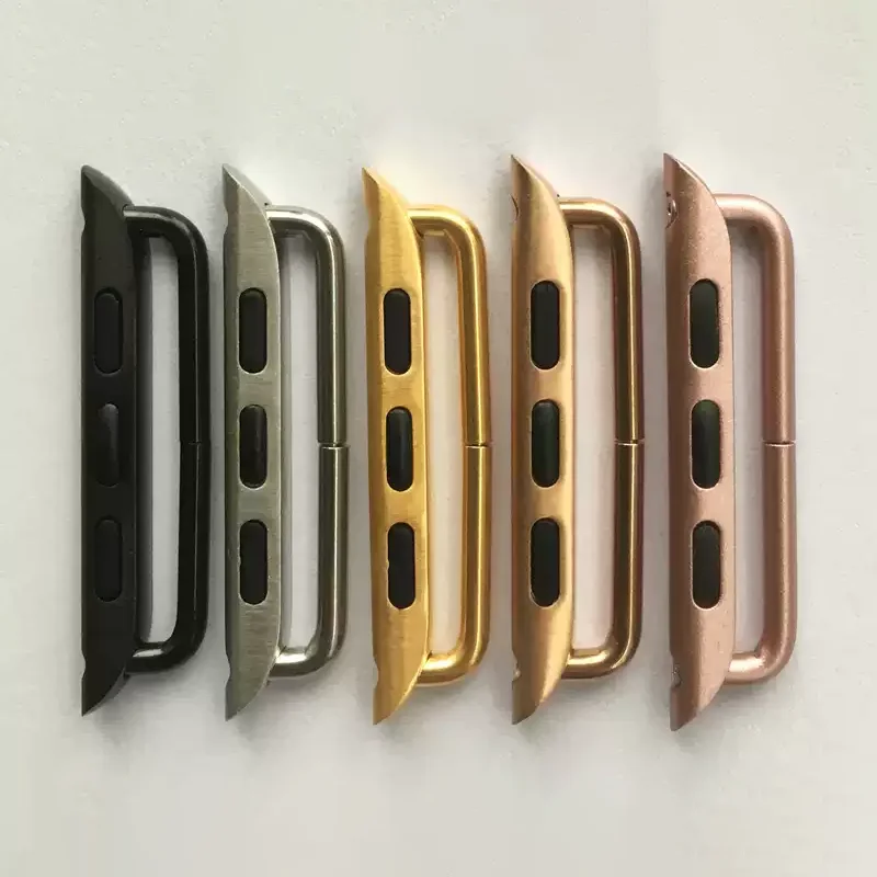 Dual Connector Adapter Set for Smartwatch Bands with Metal Clasp